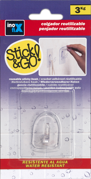 Colgador para escobas removible - Stick&Go